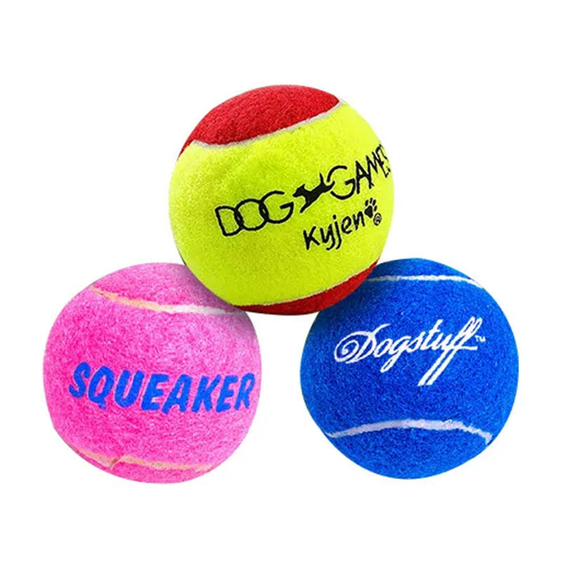 Elektronische Stickerei mit mehreren Mustern, Tennis-Hundespielzeug